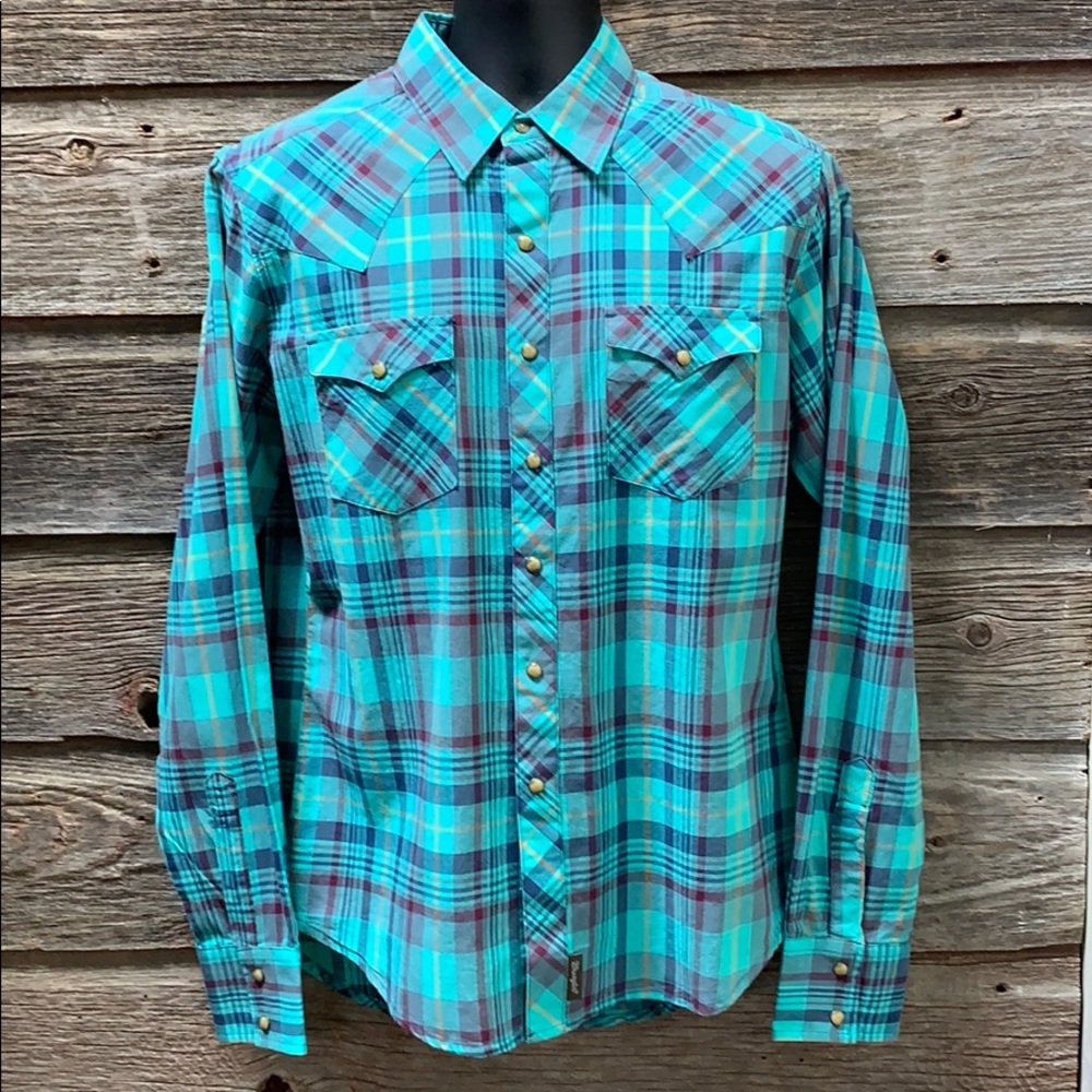 Wrangler Retro L/S, Snap Western Shirt NWT